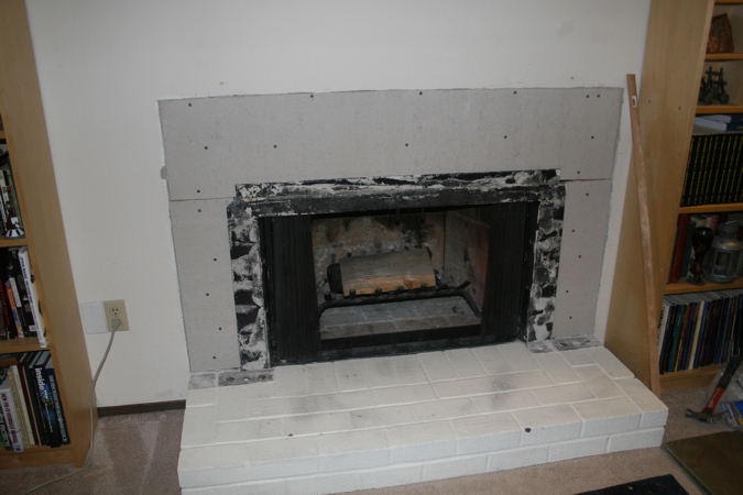Cement board surround