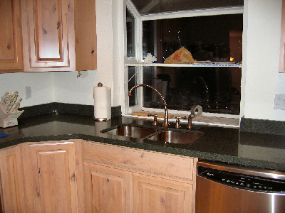 Sink and faucet