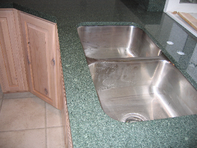 Under-mount sink